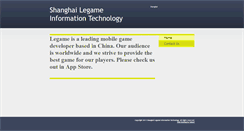 Desktop Screenshot of legame-cn.com